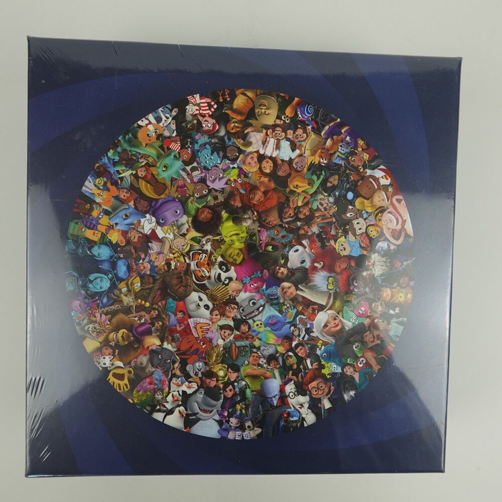 DreamWorks Animation 1000 Piece Jigsaw Puzzle - All Characters Collage New